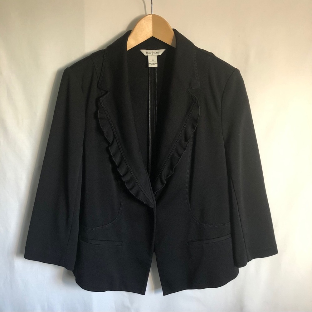 White House Black Market notched collar blazer 12